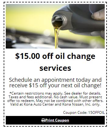$15 Off Oil Change Services