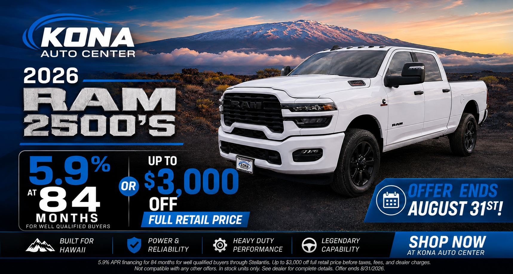 2026 RAM 2500
